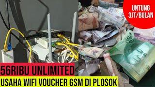 Cara bikin Wifi GSM sendiri di Rumah untuk usaha Voucheran