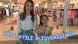 YAZ TATİLİ ALIŞVERİŞİMİZ (Neler aldık) - Eğlenceli Çocuk Videosu - Funny Kids Videos