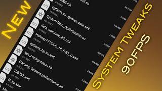 System Tweaks cpu/gpu performance +90fps No Root