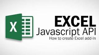 Excel Javascript API - Introduction