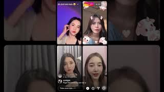 Hannie,luna, Minah,zziinn định đi ăn mà trời mưa