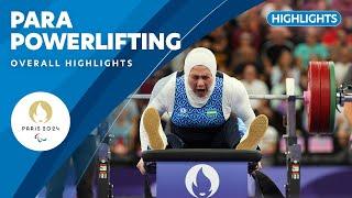 Para Powerlifting Highlights | Paris 2024 Paralympic Games ️