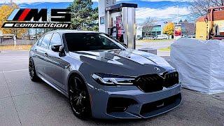 BMW M5 COMPETITION *POV* DRIVE (DRIVING TO THE TRACK)