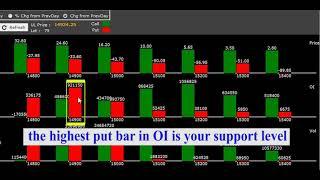 TrueData Cheetah Option Distribution and Option Pain