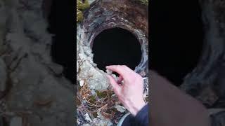 Dropping Camera Down A Deep Mystery Pipe