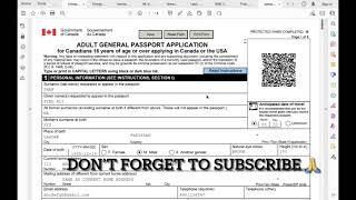 Canadian Passport Application After Citizenship Ceremony| First Time Applying for Canadian Passport