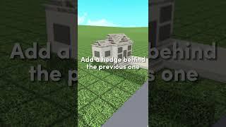 How to make a suburban house in itty bitty railway #shorts