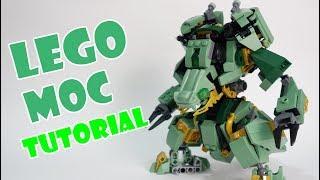 Lego Ninjago Set 70612 alternate build Dragon Mech Suit Tutorial