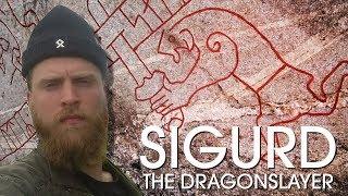 Sigurd the Dragonslayer - A Viking Rune Stone 