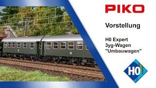 PIKO [V109] H0 Expert 3yg-Wagen "Umbauwagen" #58240 ff