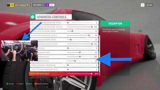 New wheel settings that work wheel for drifting / Horizon 4 / logitech g920 /