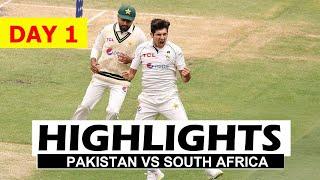 Pakistan Vs South Africa Highlights | 2nd Test Match Day 1 2025 | Pak Vs Sa