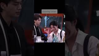 My demon Drama shooting vs real scene #kdrama #kdrama2024 #songkang #mydemon #kimyoojung