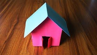 How to make a Paper House- very easy- Paper Craft