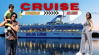 Stockholm to Helsinki  | Overnight CRUISE trip  | cruise from inside | Silja Line