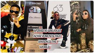 The 10 Greatest Wizkid’s Achievements that shocked the world,these achievements will blow your minds