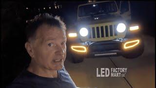 Jeep JL JT Fog Light Covers Installation Guide | LED Factory Mart