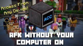 How to AFK on a Minecraft Server Without Your Computer On!