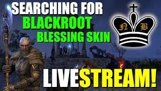 ESO - Nord Bytes Live Stream - Looking for leads for the Blackroot Blessing Skin from Firesong