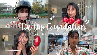 TirTir Cushion Foundation On Brown Skin | Wear Test for 7 Hrs | 34N Pecan