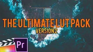 10 Cinematic LUTs • ULTIMATE LUT Pack | Premiere Pro, Final Cut Pro