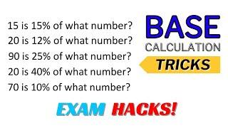 Base Calculation Tricks - EXAM HACKS