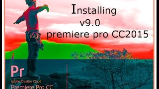 How to install adobe premiere pro CC 2015