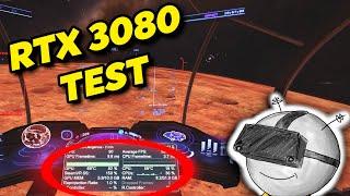 Elite Dangerous VR // RTX 3080 Performance Test // Valve Index Gameplay