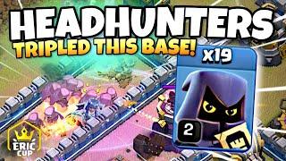 NEVER seen before at TH12! PRO triples with HEADHUNTERS! Clash of Clans eSports