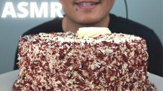 ASMR | Eating Red Velvet Cake | The Hangry Mole