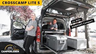 CROSSCAMP LITE S [minimalistischer Kompakt-Camper] | 2024 | CampErleben Zobjack