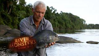 Catching A HUGE Black Piranha In One Of The Most Remote Rivers In The World | River Monsters