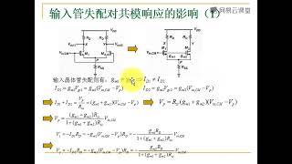 [4.4]--差分放大器（4）【CMOS模拟集成电路设计】