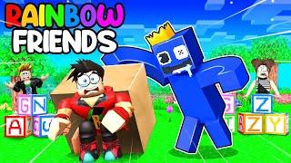 MAVİ KORKUNÇ CANAVAR YAKALADI  Roblox Rainbow Friends