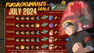 Naruto Online - 8th Anniversary 60,000 Fuku Deals July 2024