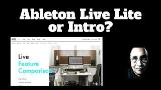 Ableton Live Intro or Lite?