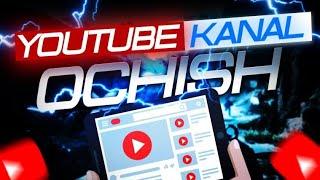 Youtubeda kanal ochish // youtube kanal ochish // youtube kanal ochish pul ishlash // video yuklash