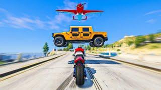 I Tried The Craziest GTA 5 Stunt Challenge