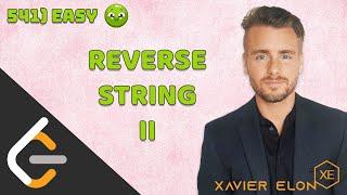 LeetCode 541 | Reverse String II | Algorithm Explained (Java)