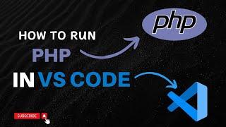 How to run php in visual studio code | php run in vscode | php | #php #vscode #xamppmysql