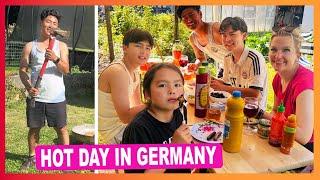 Hot Day in Germany VLOG265 | TheShimrays