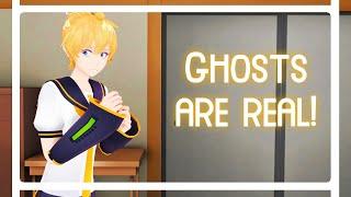 [MMD Talkloid] Len thinks ghosts are real