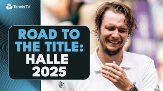 Alexander Bublik: Best Shots From Dream Week In Halle 