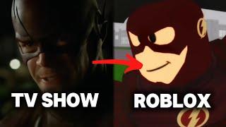 ROBLOX Recreation vs TV Show Comparison[The Flash Stops Mark Mardon’s Tornado](The Flash 1x01)