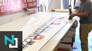 Banners, Signs, Display Graphics -  Product Video | Neil Jou Productions