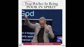 True Riches in Being Poor in Spirit - Ricky Sarthou - Legit Snippets