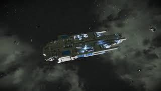 Space Engineers - Vanilla survival compatible railgun ship