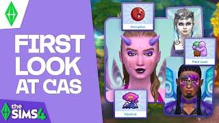 FIRST LOOK At The Sims 4 Enchanted By Nature CAS, Wing Customization, Traits and More!