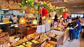 Making 5000 breads a day in a stone kiln! A very dashing Japanese bakery! ASMR