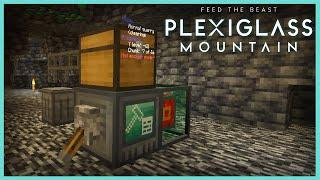 FTB Plexiglass Mountain Modpack | RFTools Builder Quarry Bedrock Ores! | E03 | 1.18.2 Modpack